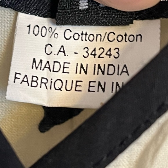 Tango Mango Black White Floral Maxi Dress with Waist Tie Size Medium - Picture 6 of 6